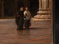 Ludwig mecklenburg (1820-1882), the interior of the cathedral of milan, 1853, oil on canvas, 145 x 105 cm. (57.09 x 41.34 in.), frame: 162 x 122 cm. (63.78 x 48.03 in.) - afbeelding 7 van  7
