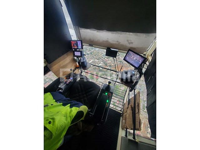 Luffingtorenkraan potain mcr 295-20t - afbeelding 6 van  12