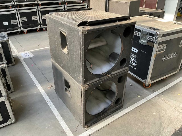 Luidsprekerkast leeg (2x) - afbeelding 1 van  6