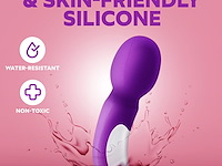 Lulu 8 vibration massager paars - afbeelding 3 van  4