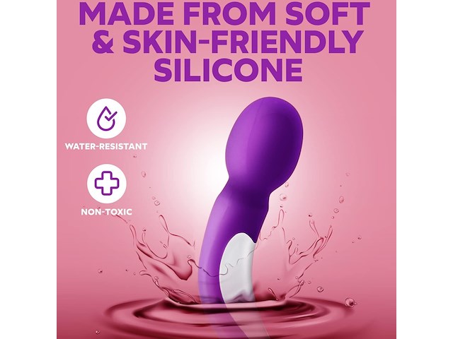 Lulu 8 vibration massager paars - afbeelding 3 van  4