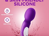 Lulu 8 vibration massager paars - afbeelding 3 van  4