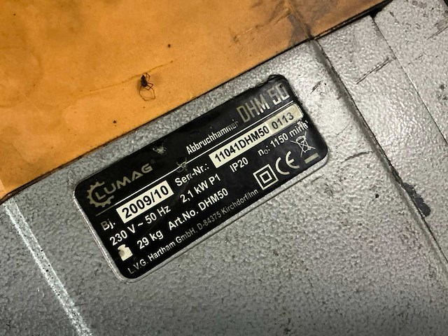 Lumag dhm 50 breekhamer - afbeelding 5 van  7