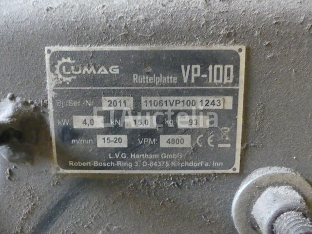 Lumas vp100 thermische vibratieplaat - afbeelding 8 van  10