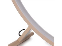 Lumida looks led-vloerlamp, ringontwerp, groot formaat, afstandsbediening, hoogte 80 cm - afbeelding 3 van  6