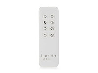 Lumida looks led-vloerlamp, ringontwerp, groot formaat, afstandsbediening, hoogte 80 cm - afbeelding 6 van  6