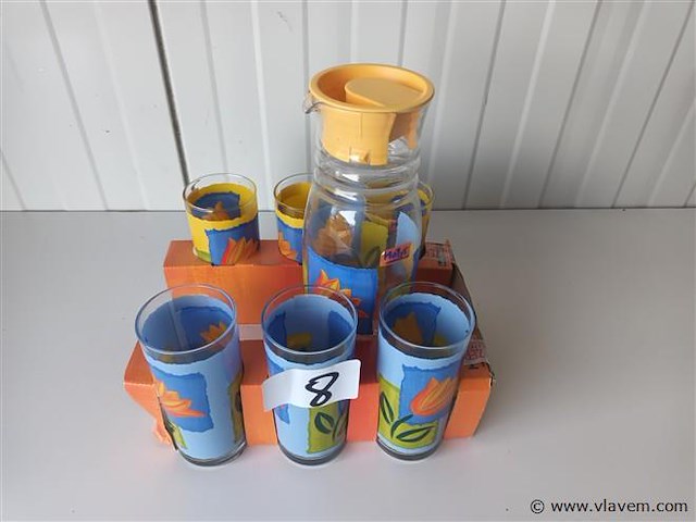 Luminarc matijs glazen en karaf - afbeelding 1 van  3