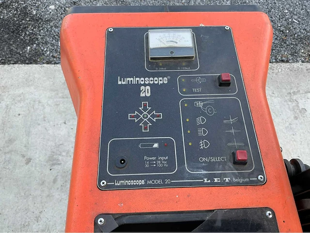 Luminoscoop lm20 koplampinstelling - afbeelding 7 van  9