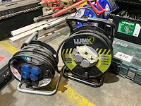 Lumx / brennenstuhl diverse verlengkabelhaspels (2x) - afbeelding 1 van  2