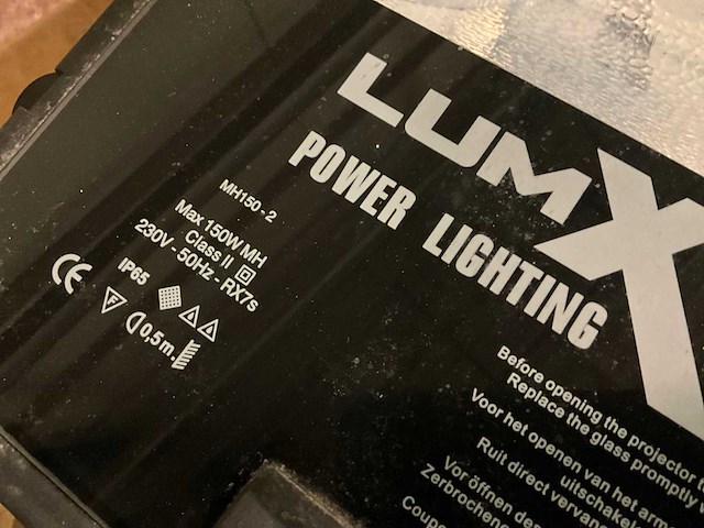 Lumx mh150 hqi 150w - afbeelding 2 van  2