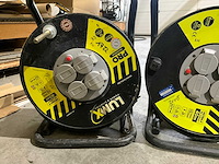 Lumx verlengkabel op haspel (2x) - afbeelding 2 van  3