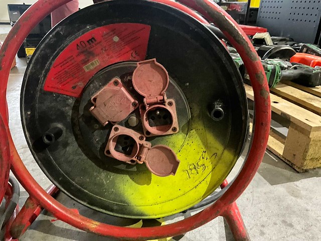 Lumx verlengkabel op haspel (2x) - afbeelding 3 van  3