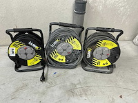 Lumx verlengkabelhaspels en -snoer (3x) - afbeelding 1 van  5