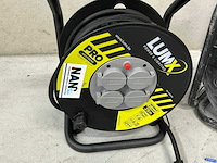 Lumx verlengkabelhaspels en -snoer (3x) - afbeelding 4 van  5