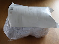 Luna bedding split-topper hoeslaken molton maat : 160x200 - afbeelding 1 van  3