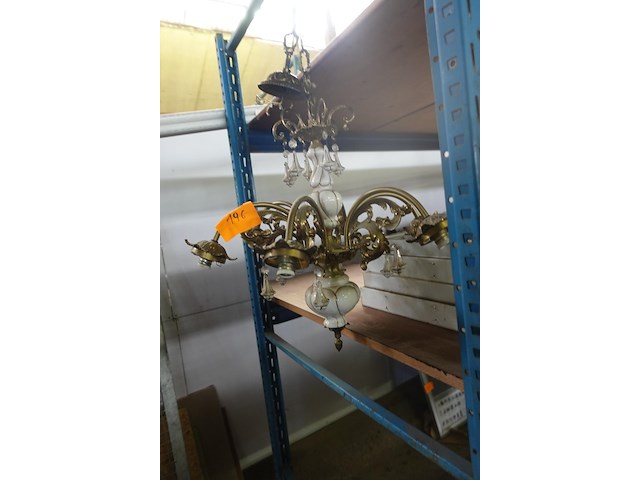 Luster (1 glazen kapje ontbreekt) - afbeelding 3 van  4