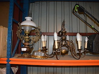 Luster 8 lichtpunten, plafondlamp, tafellamp - afbeelding 1 van  9