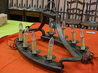 Luster hout- en ijzerwerk - afbeelding 2 van  3