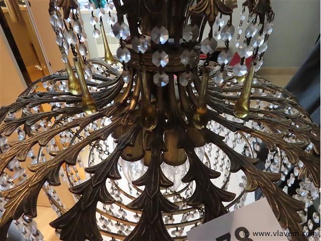 Luster met kristallen - afbeelding 3 van  3