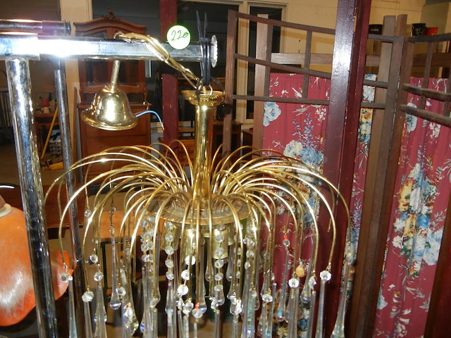 Luster met kristallen - afbeelding 1 van  2