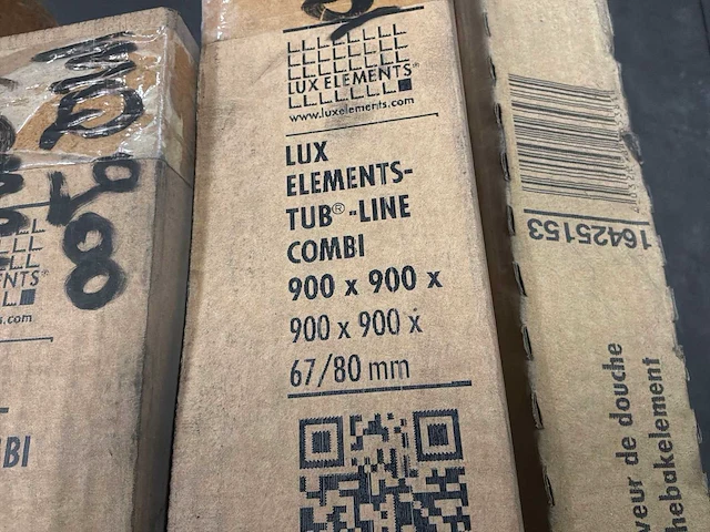 Lux elements combi douchebakelement - afbeelding 3 van  3