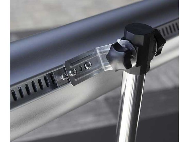 Luxe - inox staander voor terrasverwarmer - afbeelding 5 van  6