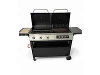 Luxe houtskool en gas barbecue - afbeelding 1 van  1