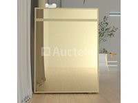 Luxe kaptafel met verlichting - 1500x600x810mm - goudkleurig - incl. krukje - afbeelding 5 van  12