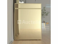 Luxe kaptafel met verlichting - 1500x600x810mm - goudkleurig - incl. krukje - afbeelding 11 van  12