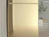 Luxe kaptafel met verlichting - 1500x600x810mm - goudkleurig - incl. krukje - afbeelding 8 van  12