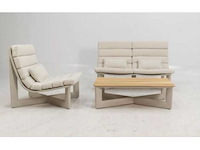 Luxe loungeset aluminium met weersbestendige kussens