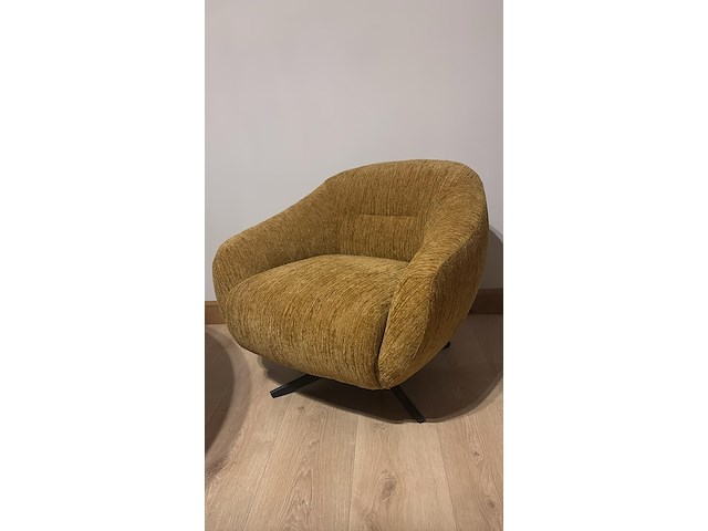 Luxe loungezetel op draaipoot - afbeelding 1 van  1