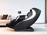 Luxe massagestoel zero gravity - dual-manipulators - zwart/blauw - afbeelding 7 van  15