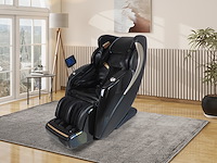 Luxe massagestoel zero gravity - dual-manipulators - zwart/blauw - afbeelding 1 van  15
