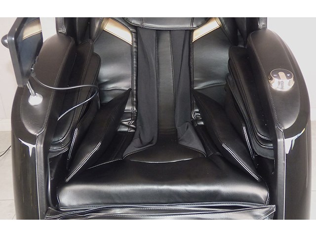 Luxe massagestoel zero gravity - dual-manipulators - zwart/blauw - afbeelding 11 van  15