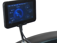 Luxe massagestoel zero gravity - dual-manipulators - zwart/blauw - afbeelding 12 van  15