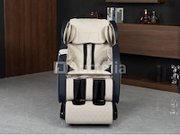 Luxe massagestoel zero gravity - wit / blauw - afbeelding 7 van  21