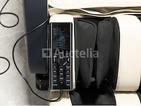 Luxe massagestoel zero gravity - wit / blauw - afbeelding 14 van  21