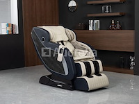Luxe massagestoel zero gravity - wit / blauw - afbeelding 19 van  21