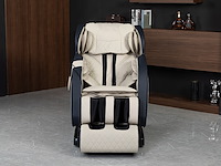 Luxe massagestoel zero gravity - wit / blauw - afbeelding 9 van  21