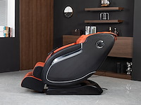 Luxe massagestoel zero gravity - zwart / rood - afbeelding 14 van  18