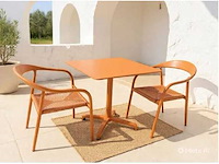 Luxe tuinset aluminium 70x70x75cm - afbeelding 1 van  1