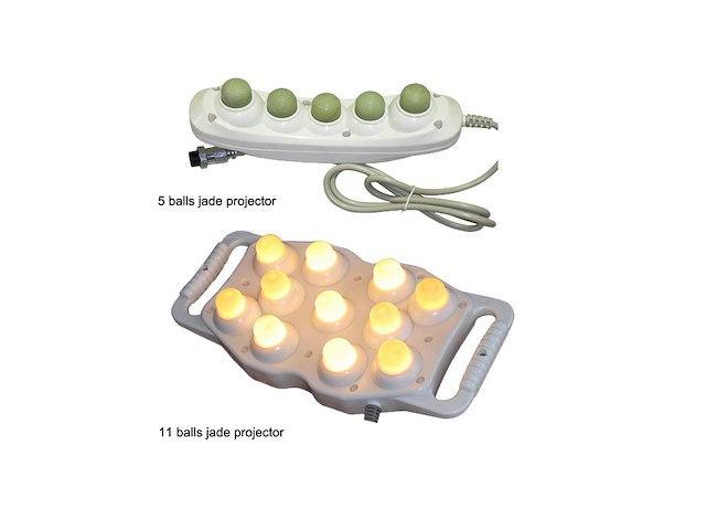 Luxe verwarmd massagebed met decoratief houten frame 200x60cm - afbeelding 2 van  5