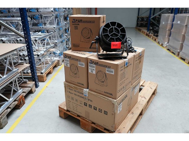 Luxibel - set 9x b par180rgbw v2 ip66 - afbeelding 1 van  4