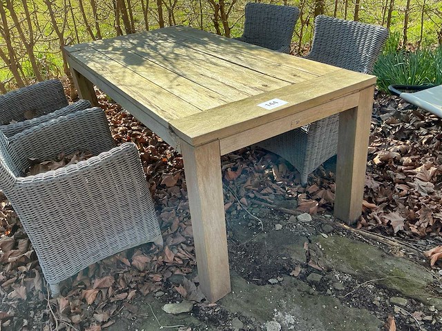 Luxor garden tuintafel + 4x tuinstoel - afbeelding 2 van  3