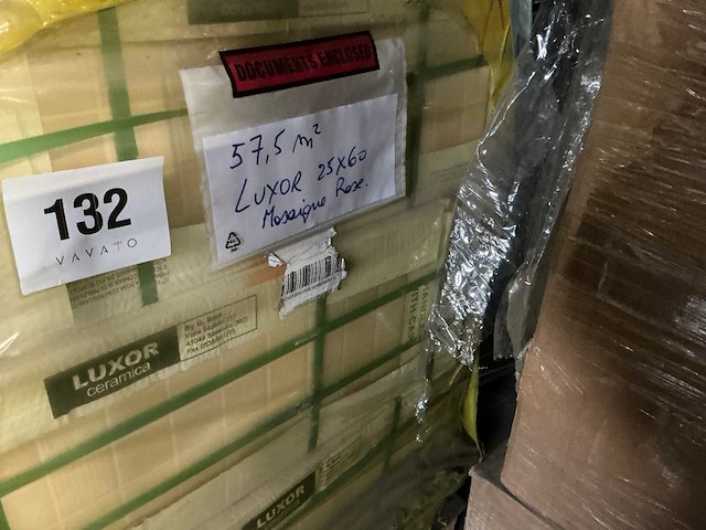 Luxor mozaïek rose partij mozaïek tegels - afbeelding 2 van  3