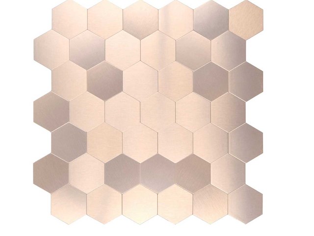 Luxor mozaïek rose partij mozaïek tegels - afbeelding 3 van  3