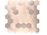 Luxor mozaïek rose partij mozaïek tegels - afbeelding 3 van  3