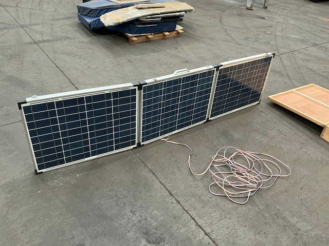 Lux.pro solar dsp-120p 3-delige zonnepaneel - afbeelding 1 van  8