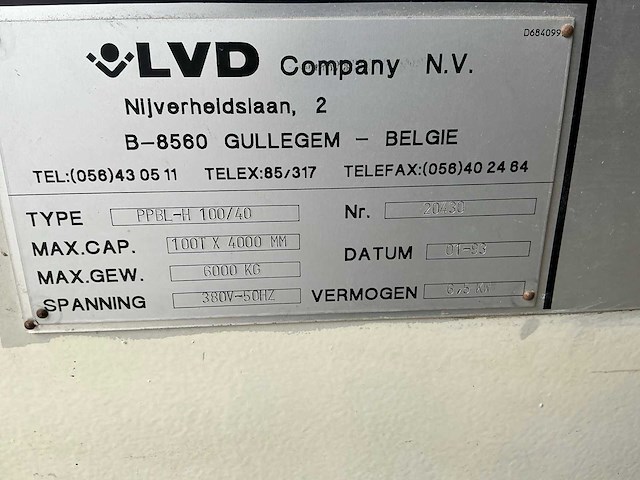 Lvd ppbl-h 100/40 kantbank - afbeelding 2 van  12